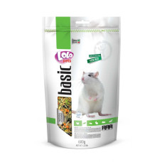 Lolopets корм для щурів повнораціонний 600г doypack 70154