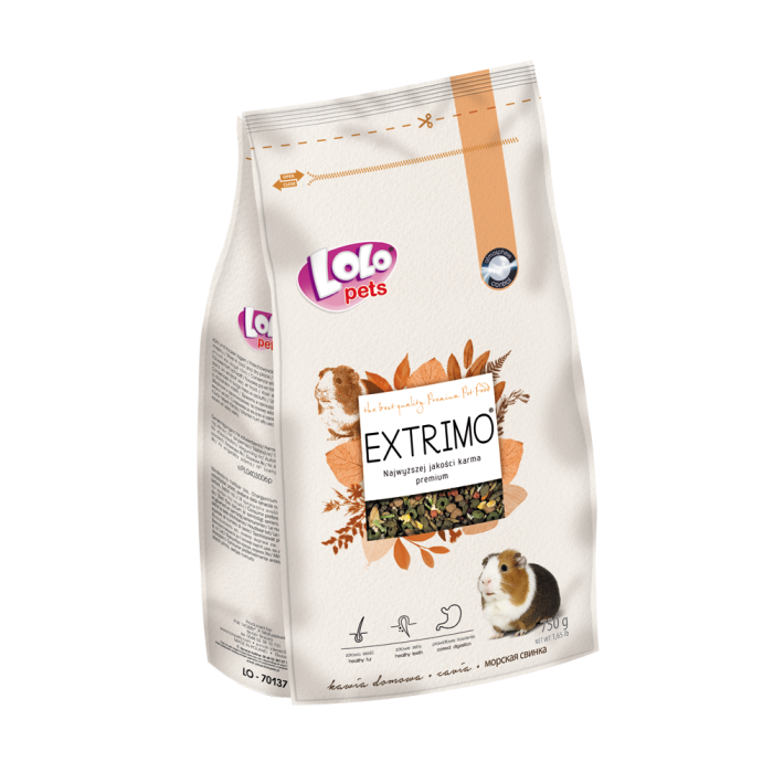 Extrimo корм для морської свинки 750 г Lolopets 70137