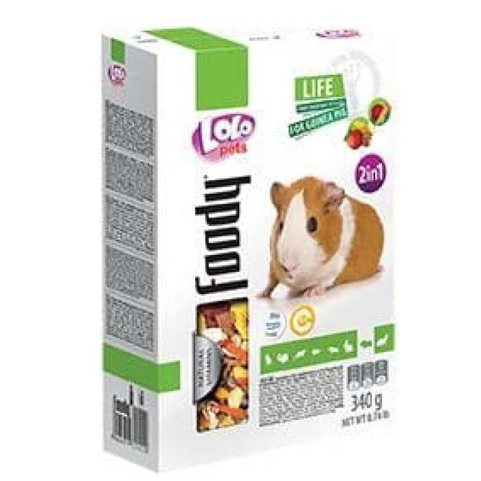 Lolopets Корм для морської свинки 2в1 340 г 71304