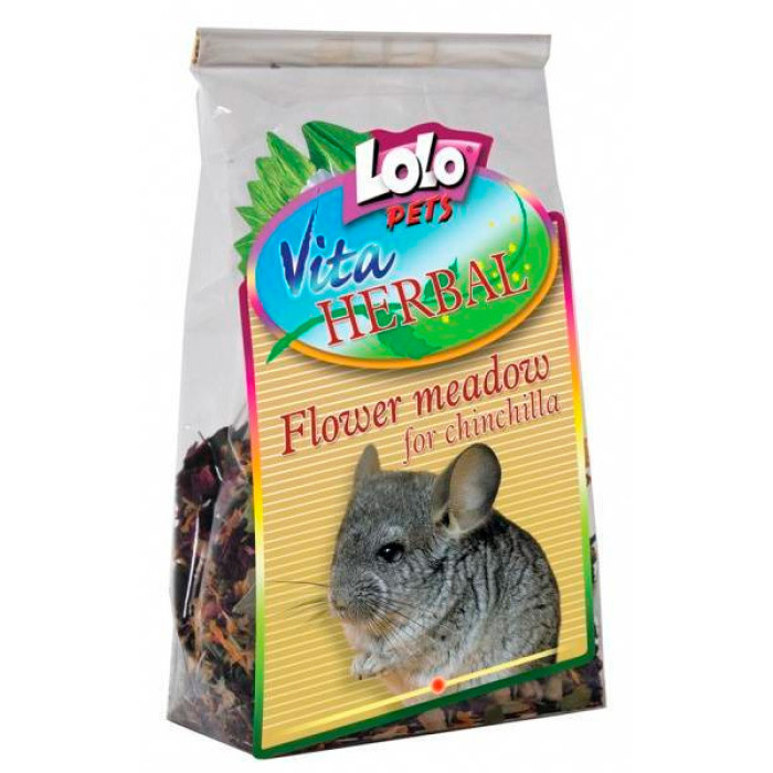 Lolopets корм для шиншил квітучий луг 30 г 74121