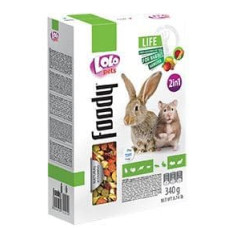 Lolopets Корм для хомячків і кроликів овоче-фруктовий 340г 71124