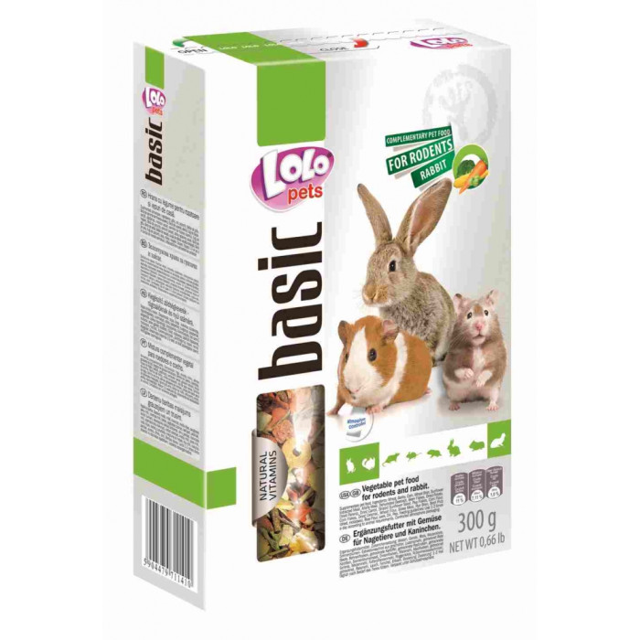Lolopets Корм для хомячків овочевий 300 г 71141