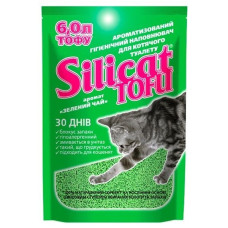 Silicat TOFU гіпоалергенний комкующийся наповнювач з продуктів процесу переробки сої 6.0 л 2,6 кг