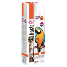Lolopets Колосок для великих папуг з фруктами 450 г 72703