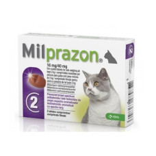 Мілпразон для кішок для котів 2-8кг 4 таб