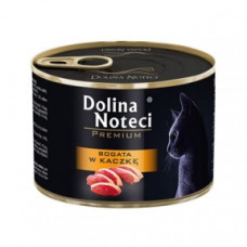 Dolina Noteci Premium консерви для кішок 185гр мясні шматочки з качкою в соусі 383796303794