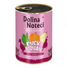 Dolina Noteci Premium Superfood консерви для собак 400г качка і перепілка 383604303602
