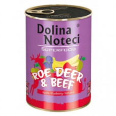 Dolina Noteci Premium Superfood консерви для собак 800г козуля і яловичина 383574303572