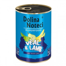 Dolina Noteci Premium Superfood консерви для собак 800г теля і ягням 383659303657