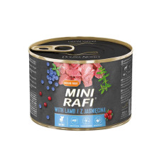 Dolina Noteci Rafi консерви mini для собак дрібних порід 185гр з ягням 383949, 303947