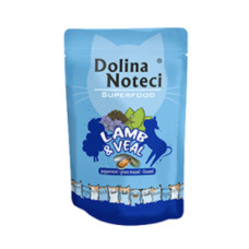 Dolina Noteci Premium Superfood Пауч для котів ягня, телятина 85гр 304753