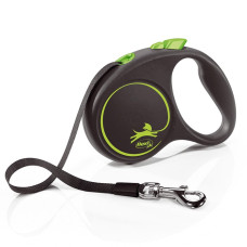 Рулетка Flexi (Флекси) design М 25кг5м стрічка Зелений