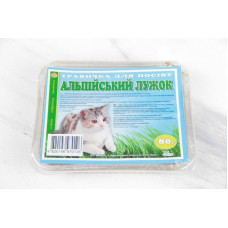 Альпійський лужок-травичка для котів пластикова упаковка пласт. уп.