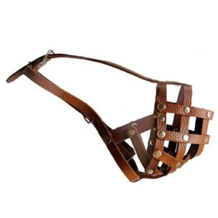 Намордник сітка для собак дрібних порід коричневий Фауна 003001-2 2