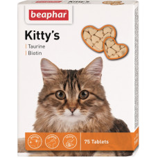 Kittys + Taurin + Biotin-ласощі з таурином і біотином 75 таблеток