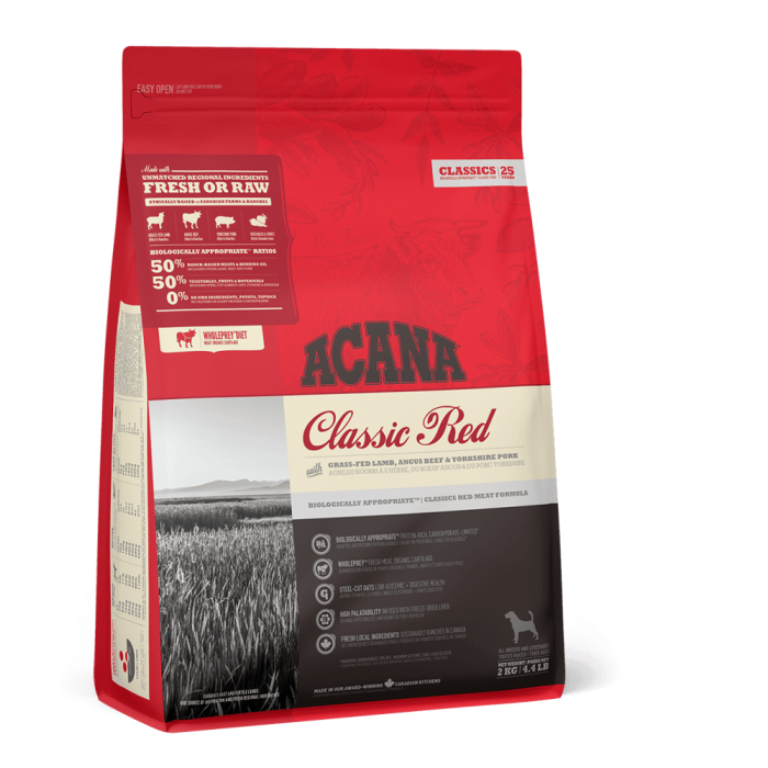 ACANA Classic Red 2 кг - сухий корм для собак 1 шт