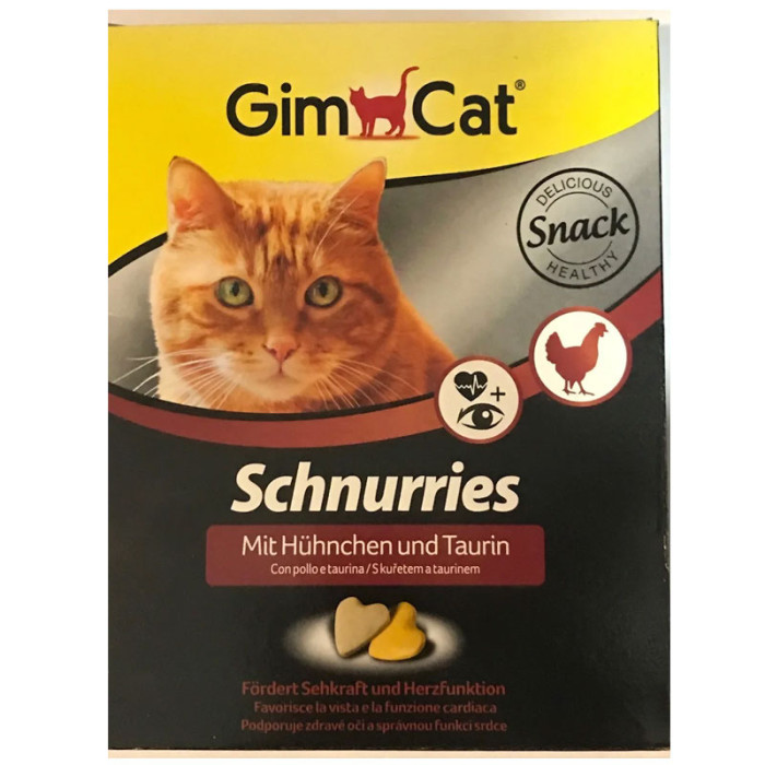 Gimpet Schnurries-вітаміни з курчам Gimpet 650тб Курча