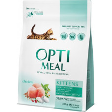 Optimeal з куркою для кошенят 4кг