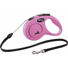 Рулетка Flexi Classic M-трос 5м до 20 кг Рожева, 5м до 20 кг