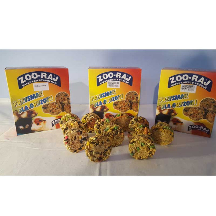 Кружечки для гризунів кольорові Zooraj 5 кг
