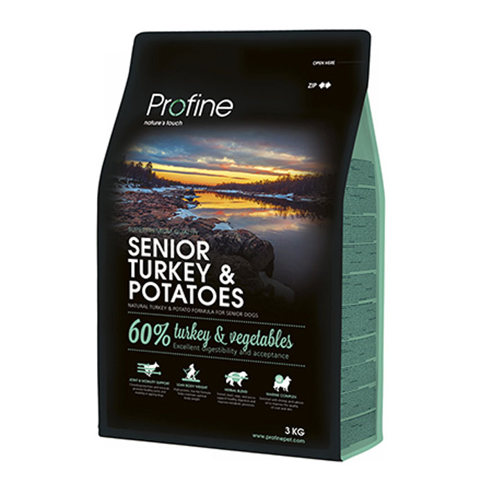 Profine Senior Turkey корм для літніх собак з індичкою 15кг+3кг