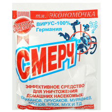 Смерч-порошок від тарганів бліх молі і клопів, 40 г