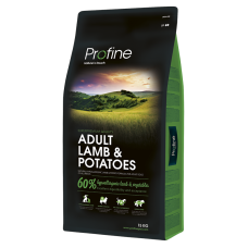 Profine Adult Lamb Корм для собак ягня 15кг + 3кг