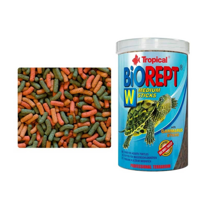 Tropical Biorept W багатокомпонентні палички для водних черепах 113639 100мл30г