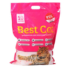 Наповнювач для котів Best Cat 10 л Рожеві квіти