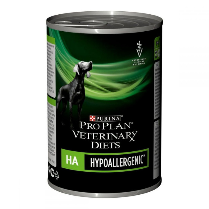 Purina Pro Plan Veterinary Diets HA Hypoallergenic консерви гіпоалергенні для цуценят і дорослих собак 400 г
