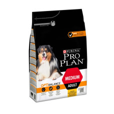 Акція Pro Plan ADULT MEDIUM Optibalance сухий корм для дорослих собак середніх порід 3кг