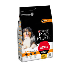 Акція Pro Plan ADULT MEDIUM Optibalance сухий корм для дорослих собак середніх порід 3кг