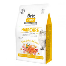 Brit Care Cat Grain-Free Haircare Healthy and Shiny Coat сухий корм для кішок 400г