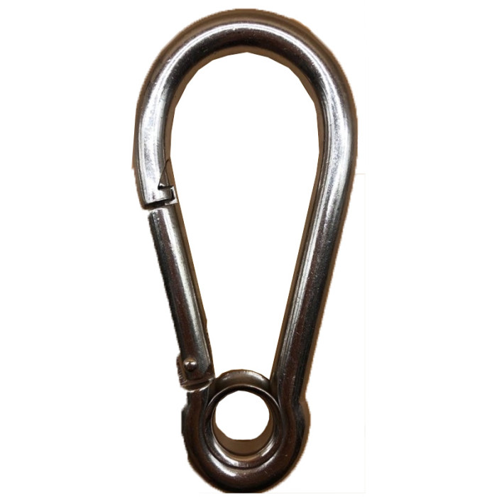 Карабін пожежний з кільцем 5 см
