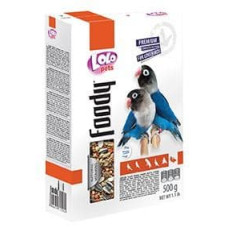 Повнораціонний корм для нерозлучників Lolo Pets 500 г