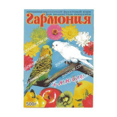Корм для папуг гармонія 500гр ВІМ