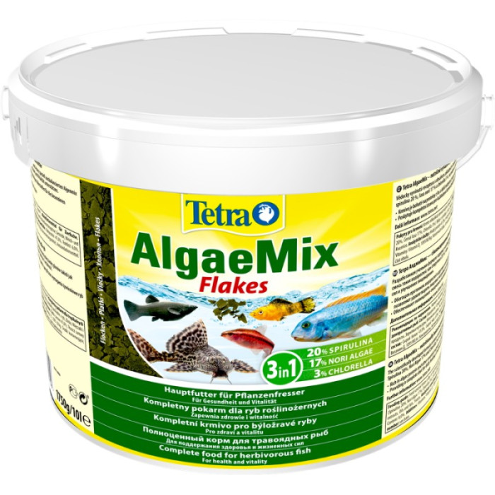Тetra Algae Mix 10л 1.75 кг пластівці 284746