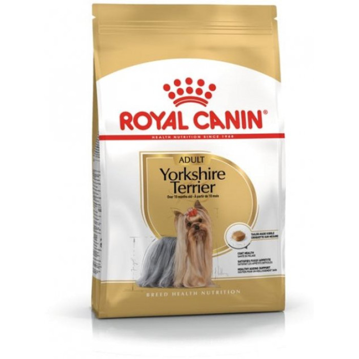 Акція Royal Canin Yorkshire Adult 7,5 kg +1,5 kg корм для собак породи йоркширський терєр